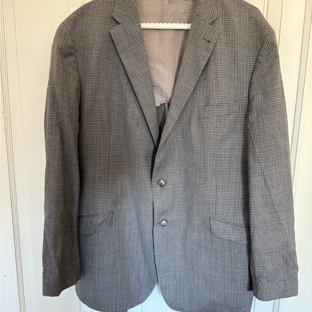 Oversized Vintage Gray Blazer